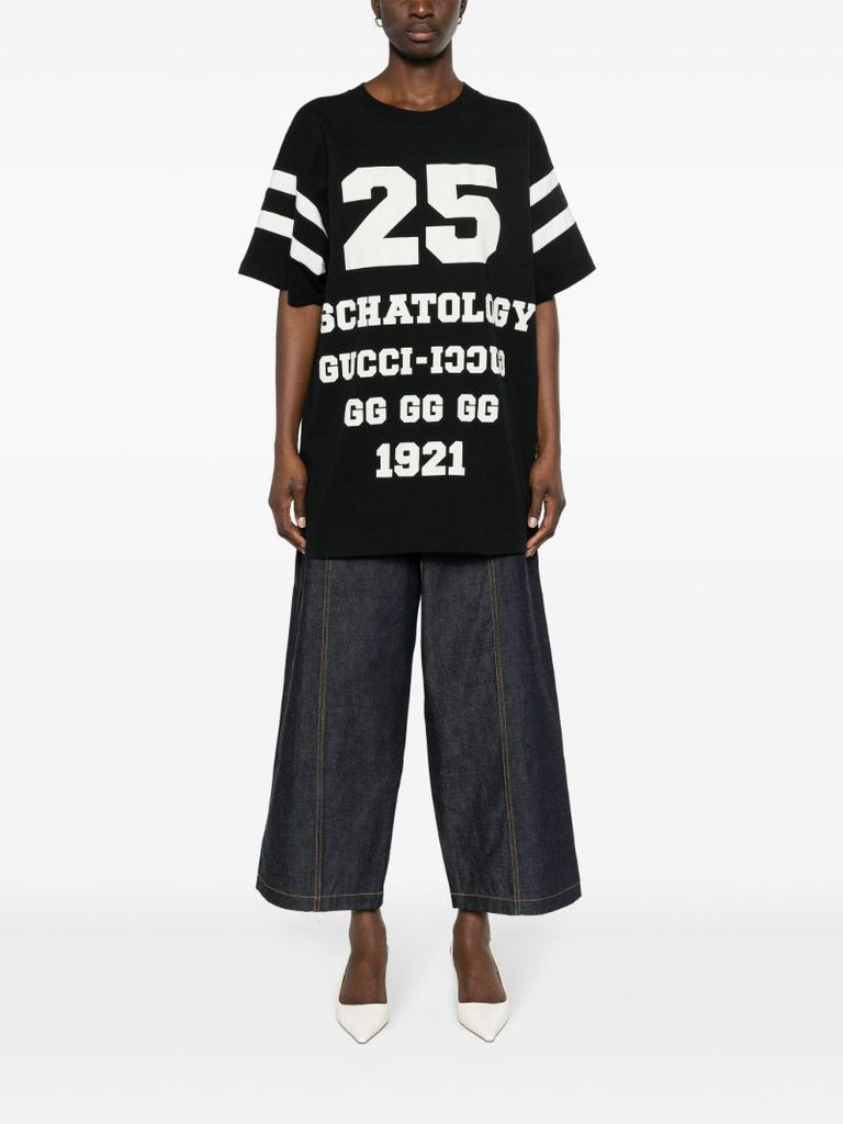 Logo Print Oversized T-shirt