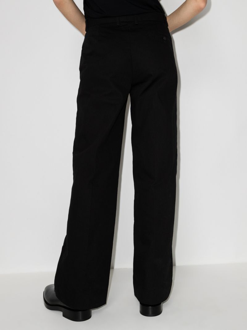 Black Rental Flared Trousers