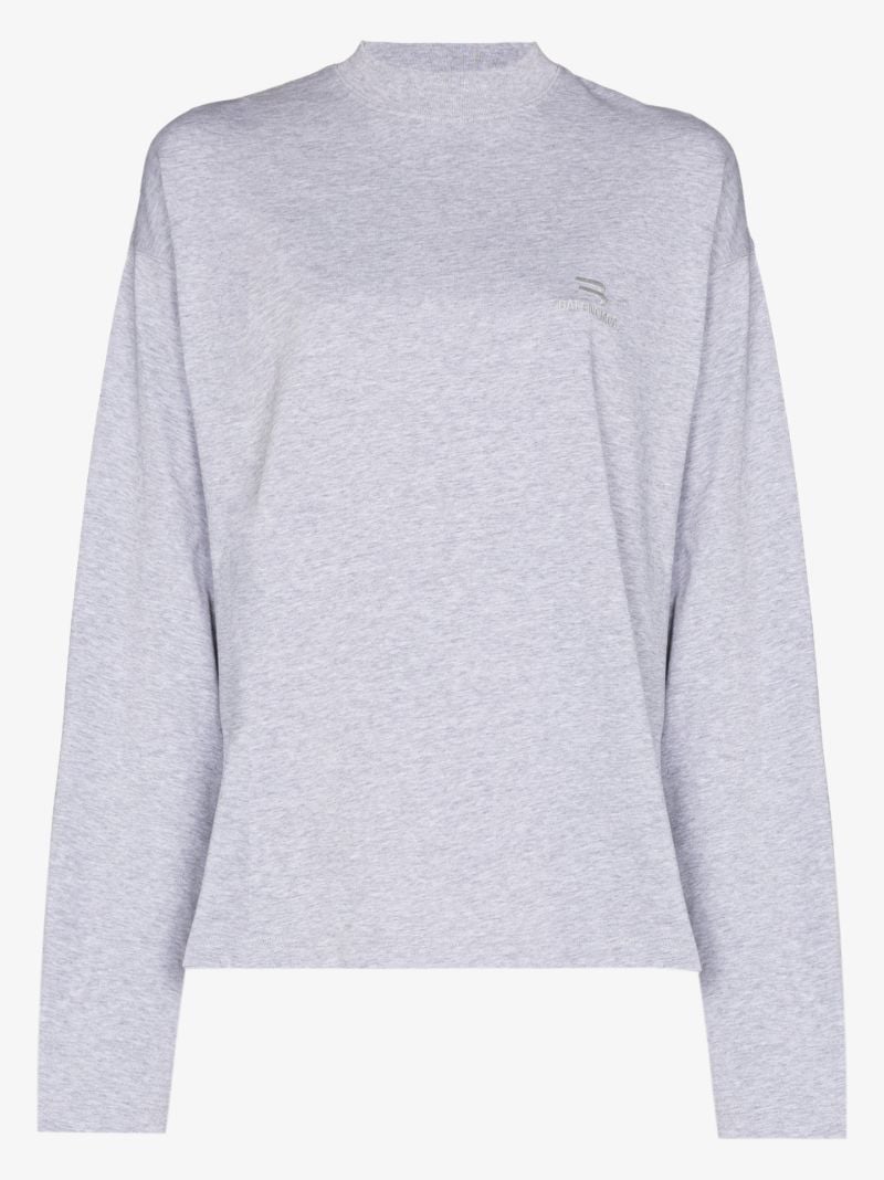 Grey Apparel Rental Long Sleeve T-shirt