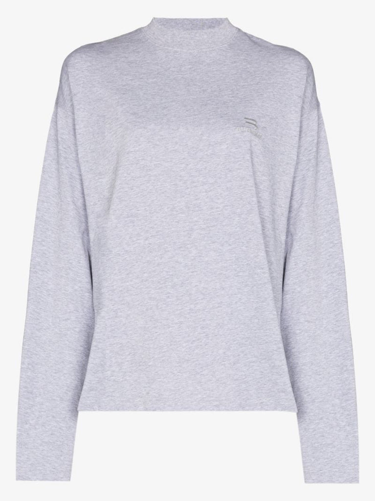 Grey Apparel Rental Long Sleeve T-shirt