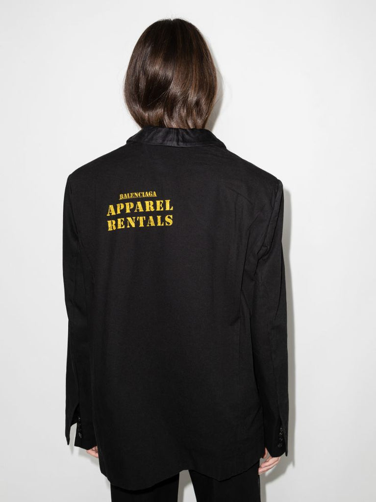 Black Rental Tuxedo Blazer