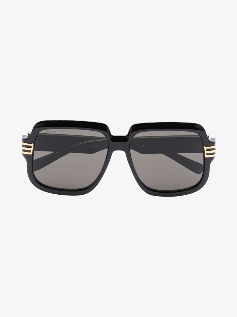 Black Square Oversized Sunglasses