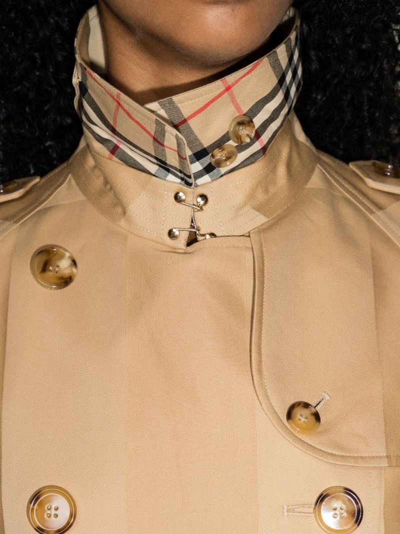 Waterloo Checked Trench Coat