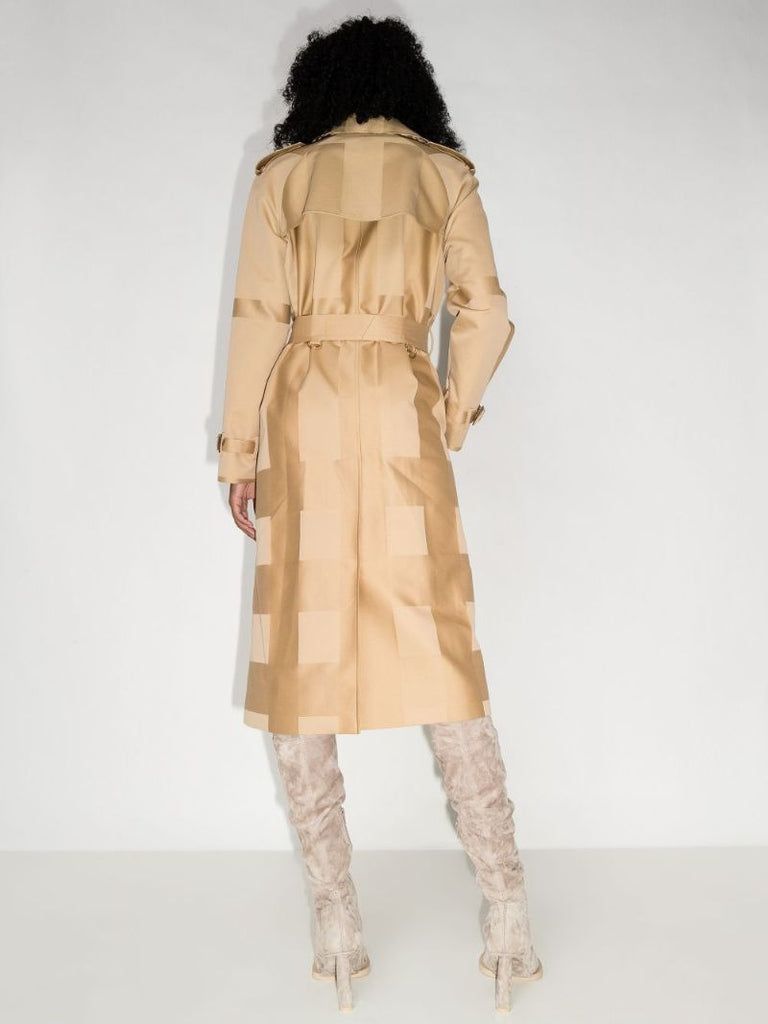 Waterloo Checked Trench Coat