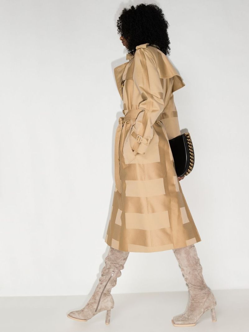 Waterloo Checked Trench Coat