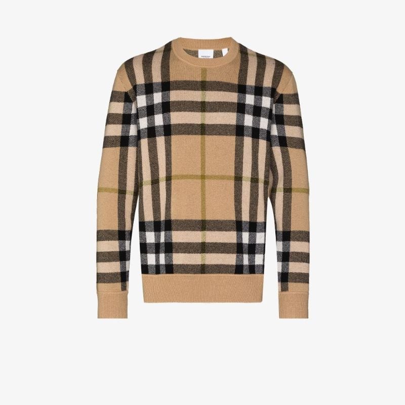 Nixon House Check Cashmere Sweater