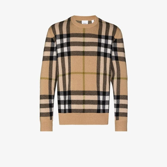 Nixon House Check Cashmere Sweater