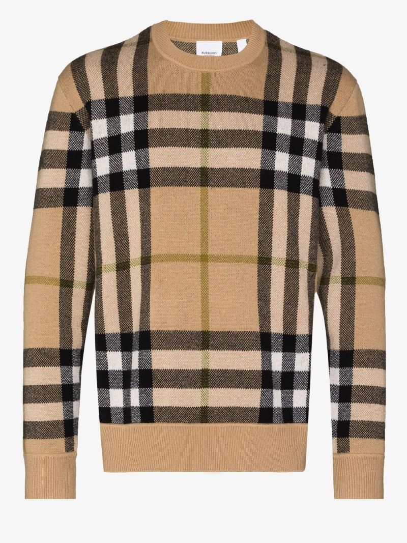 Nixon House Check Cashmere Sweater