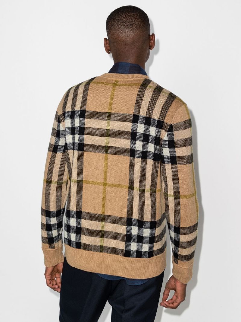 Nixon House Check Cashmere Sweater