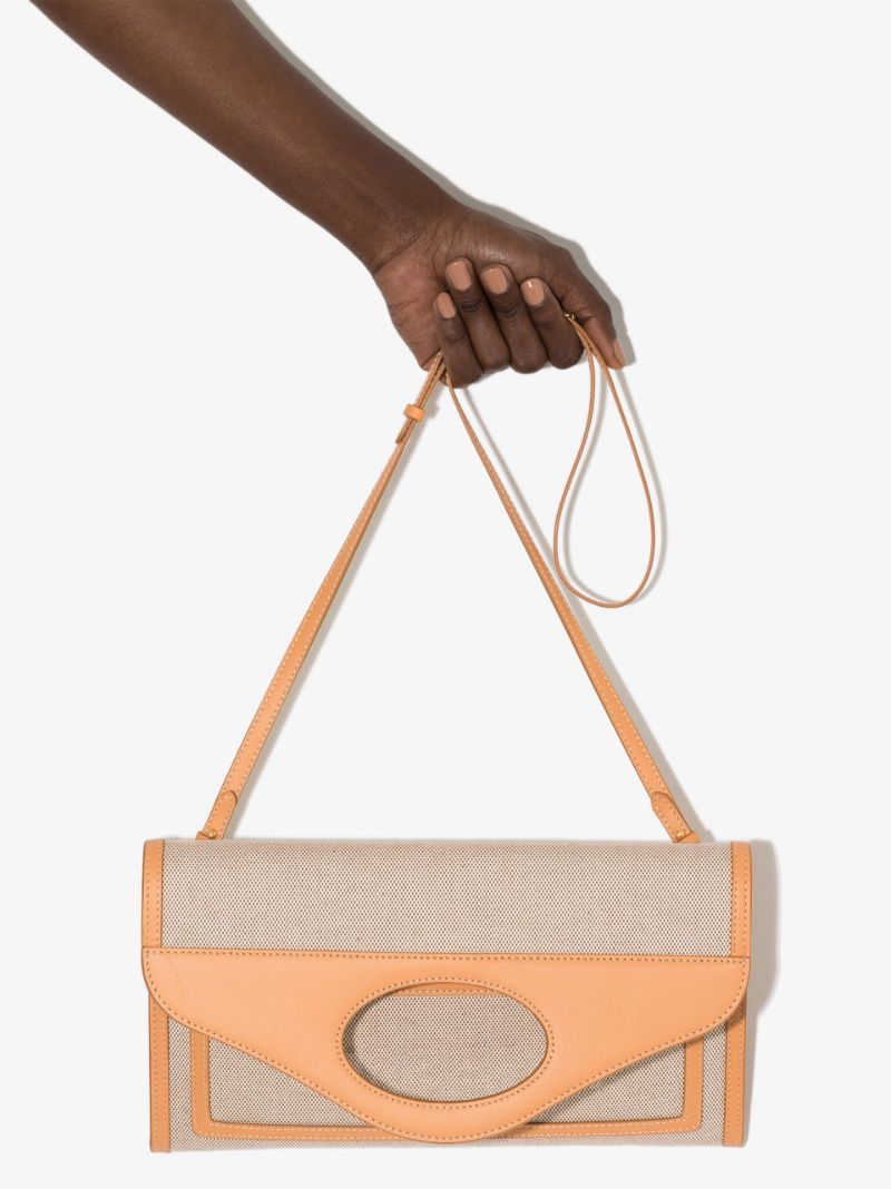 Neutral Pocket Flap Small Shoulder Bag