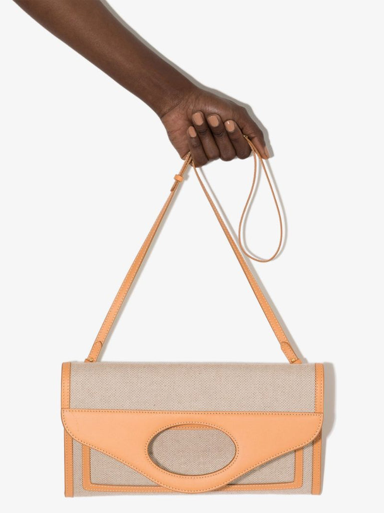 Neutral Pocket Flap Small Shoulder Bag
