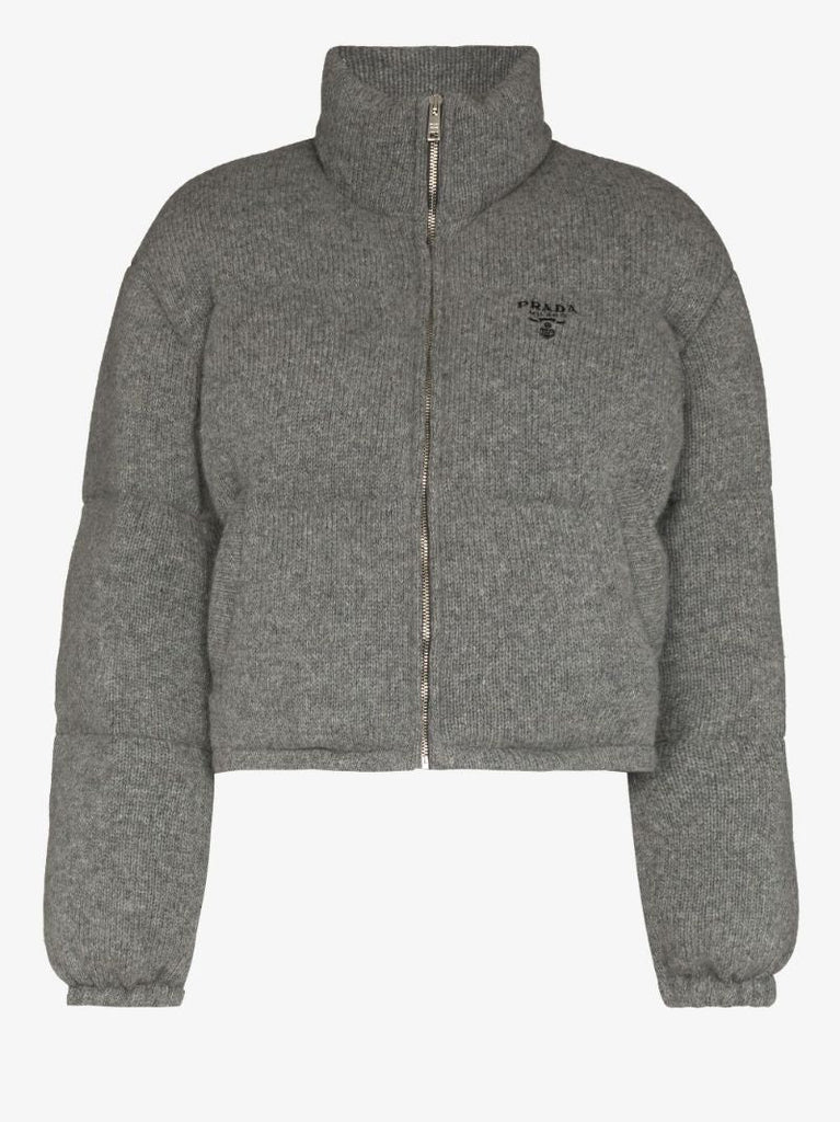 Cashmere Down Cardigan