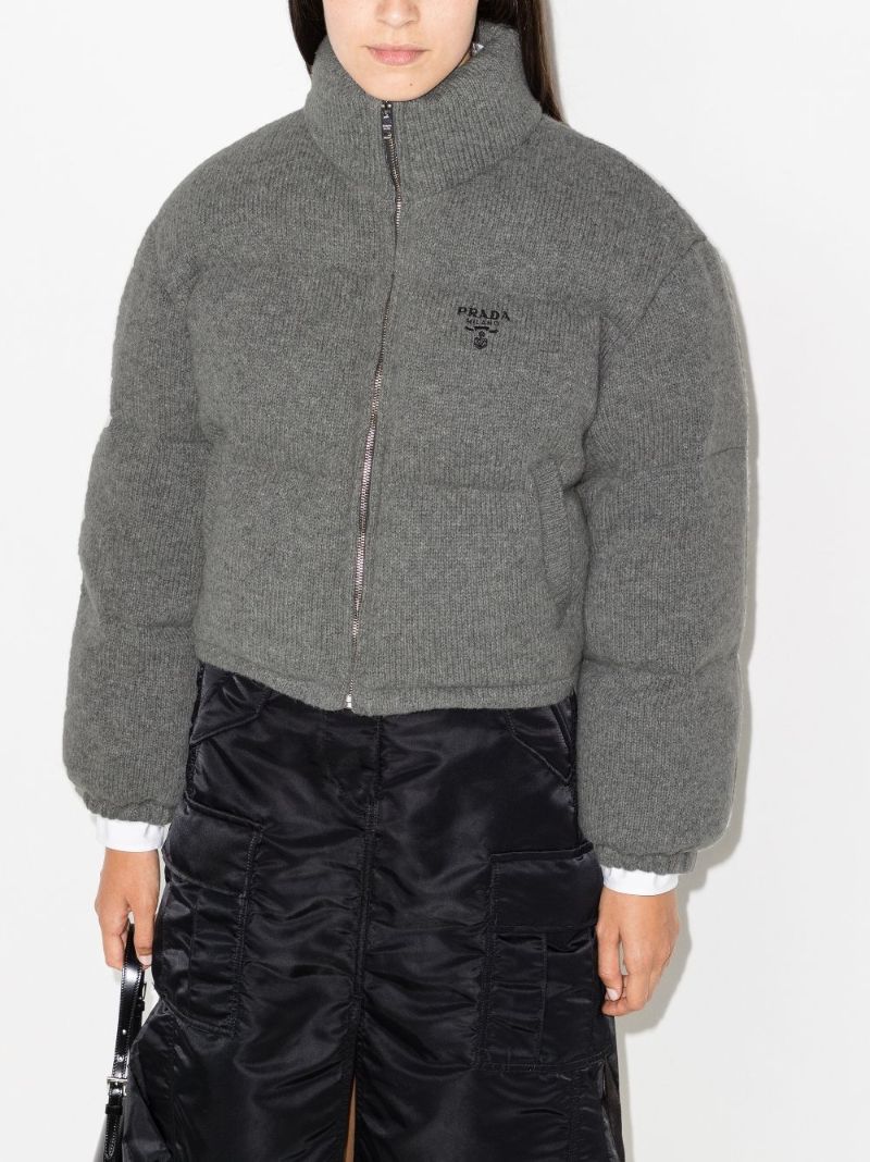 Cashmere Down Cardigan