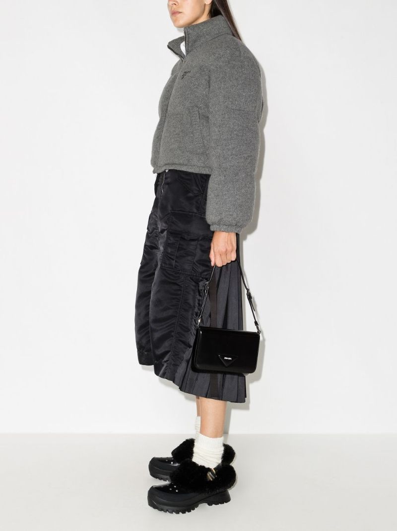 Cashmere Down Cardigan