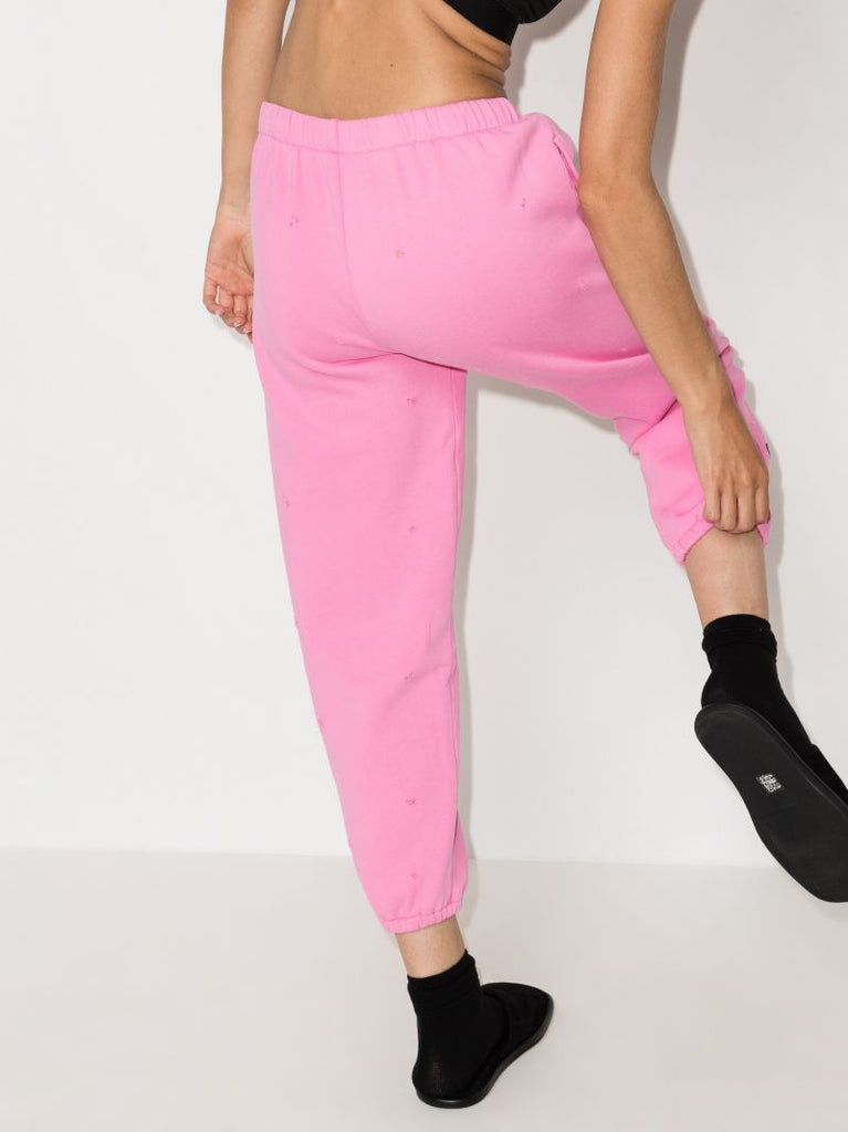 Distressed Track Pants
