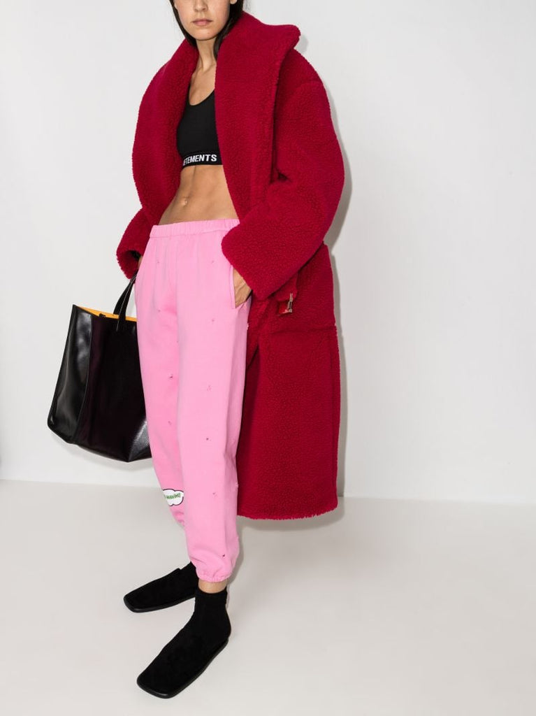 Distressed Track Pants
