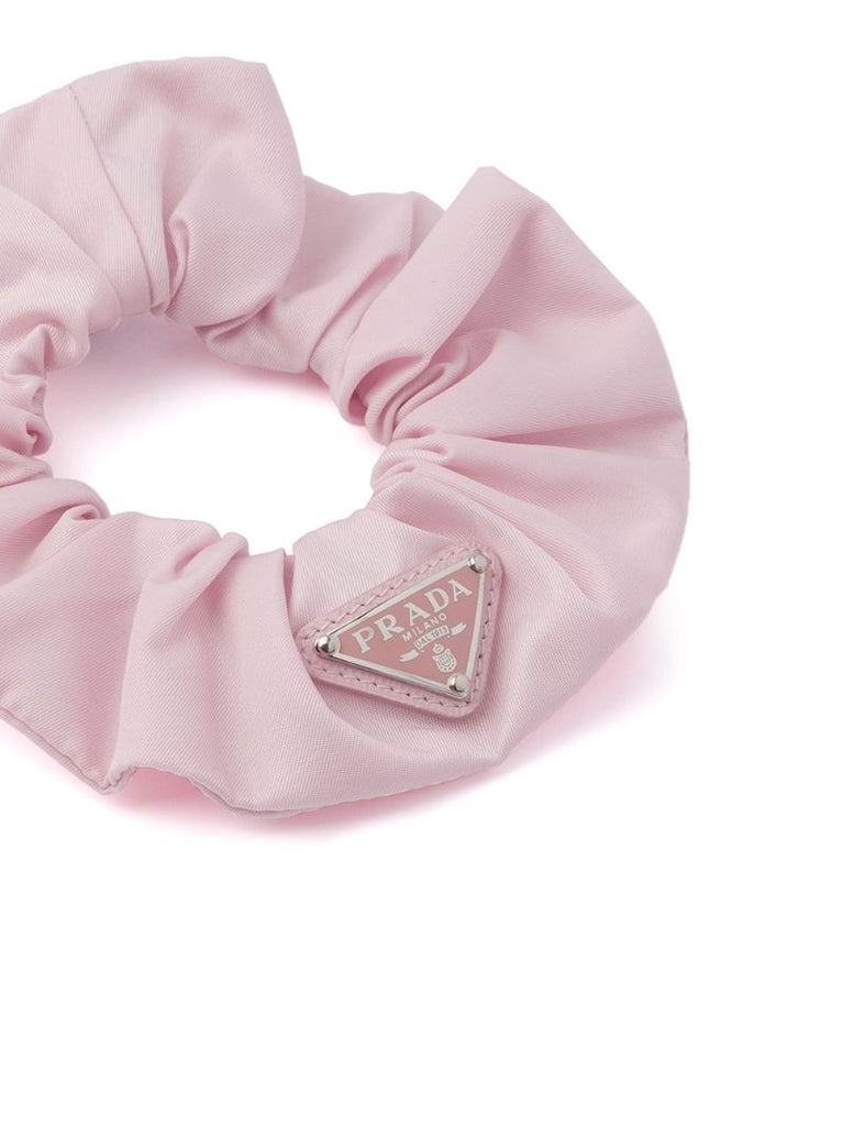 Pink Logo Re-nylon Scrunchie