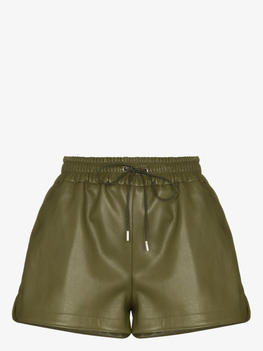 Agata Faux Leather Shorts