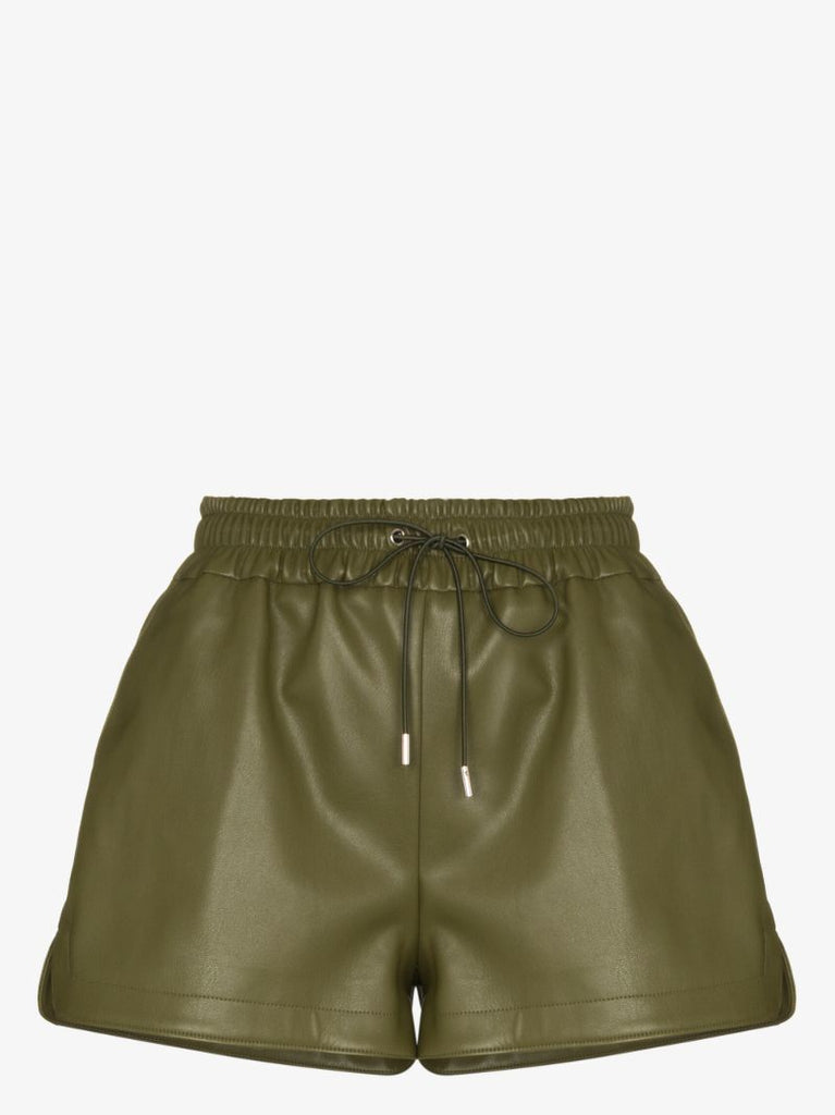 Agata Faux Leather Shorts