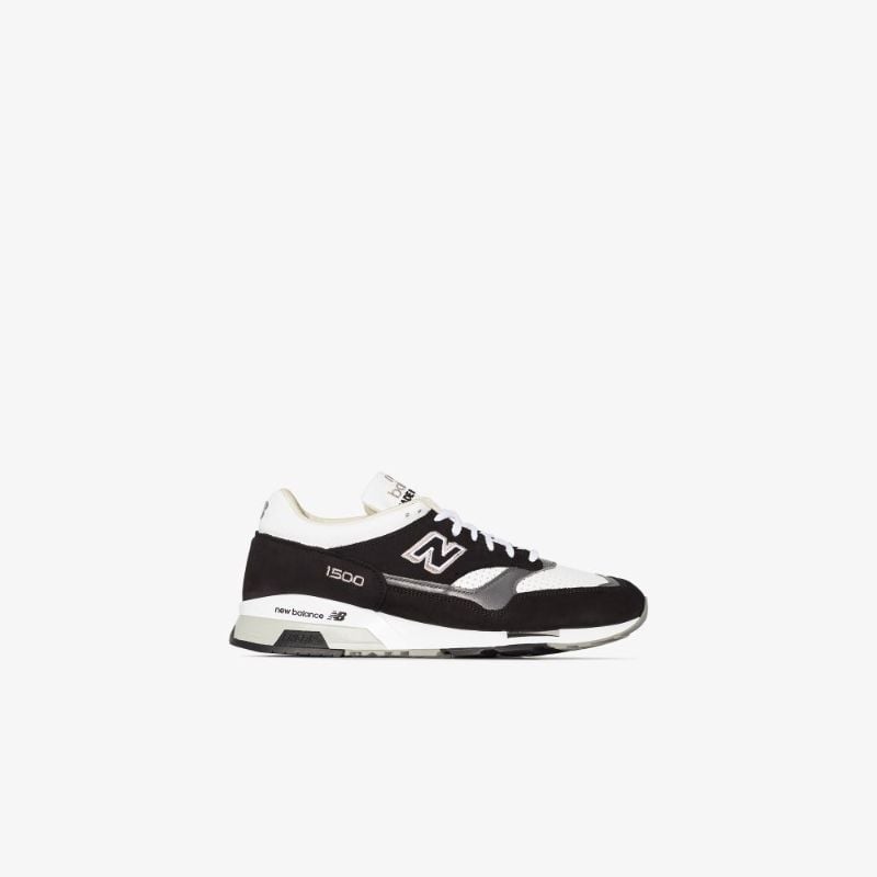 Black and White 1500 Low Top Sneakers