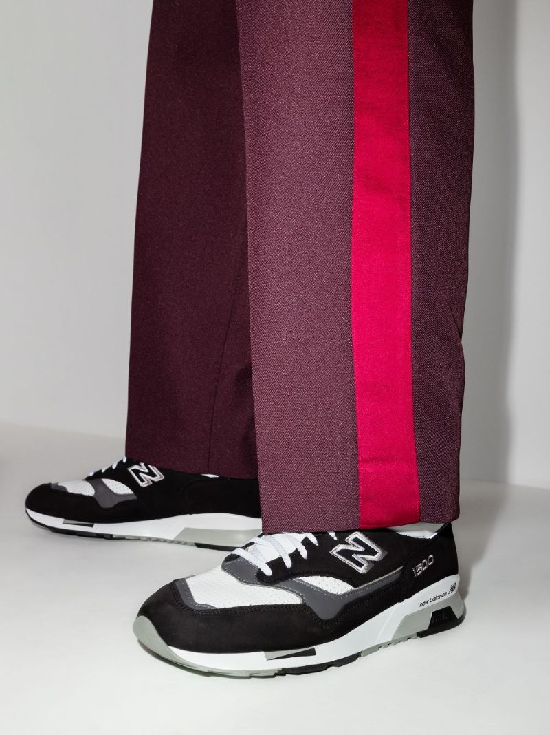 Black and White 1500 Low Top Sneakers