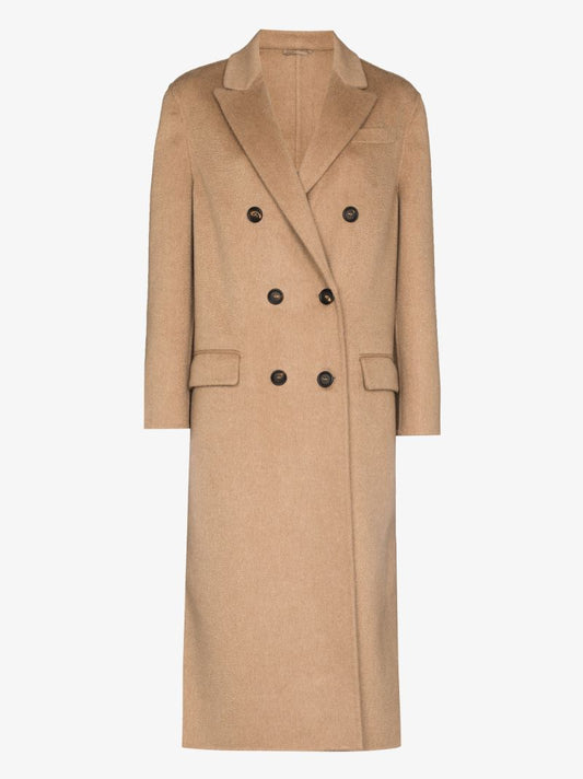 Double-breasted Cashmere Coat