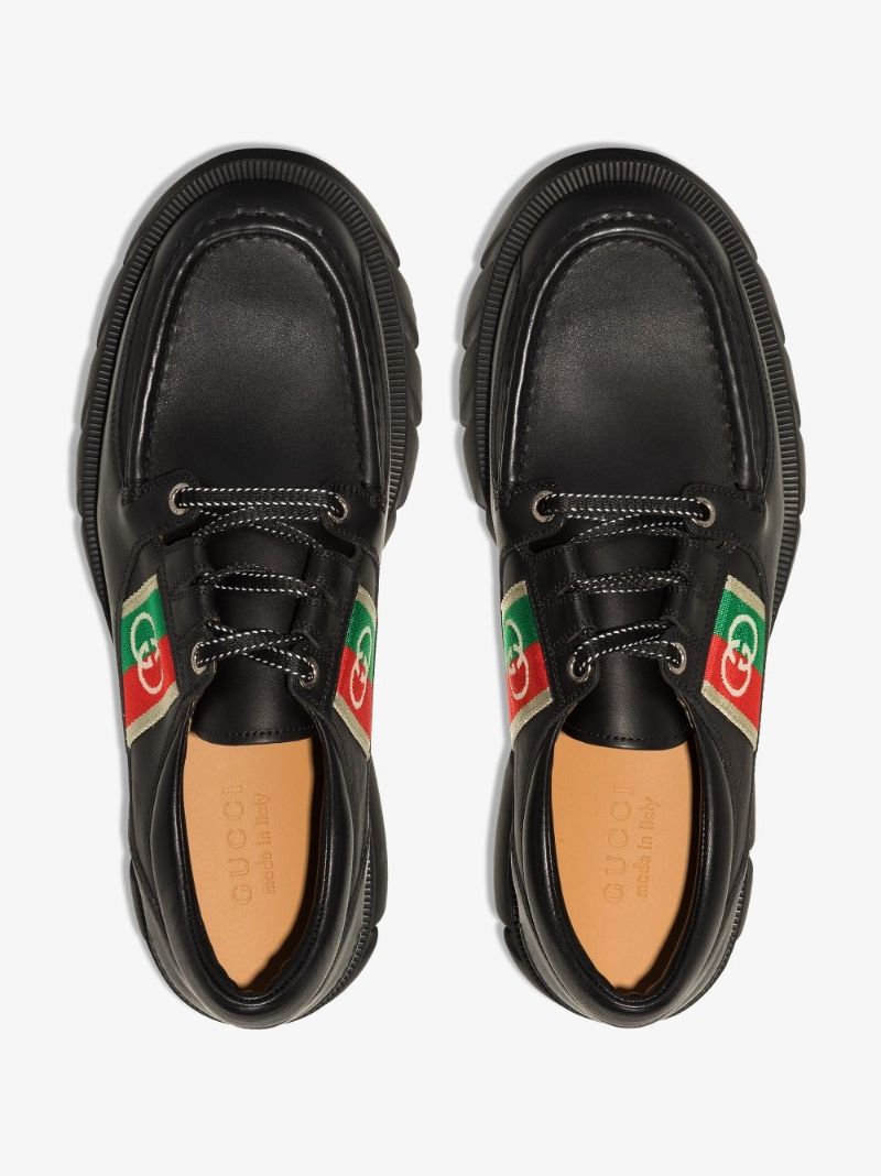 Black Romance Leather Shoes