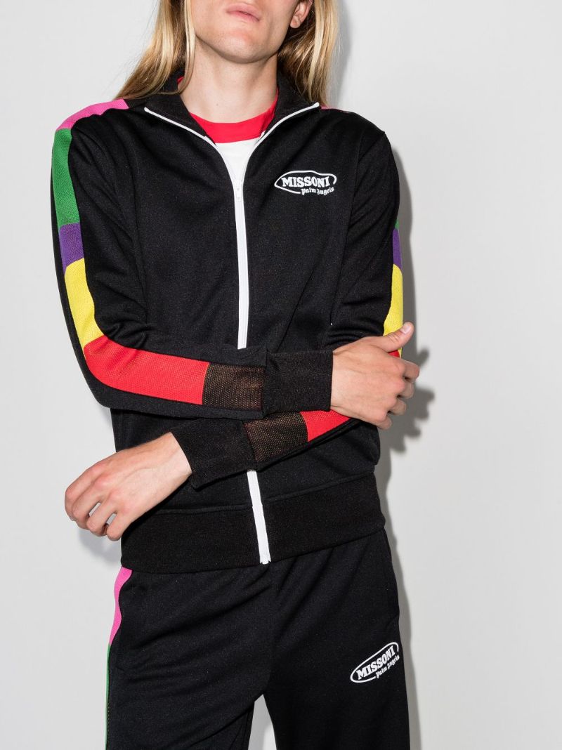X Missoni Rainbow Web Track Jacket