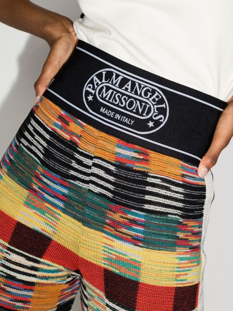 X Missoni Intarsia Knitted Trousers