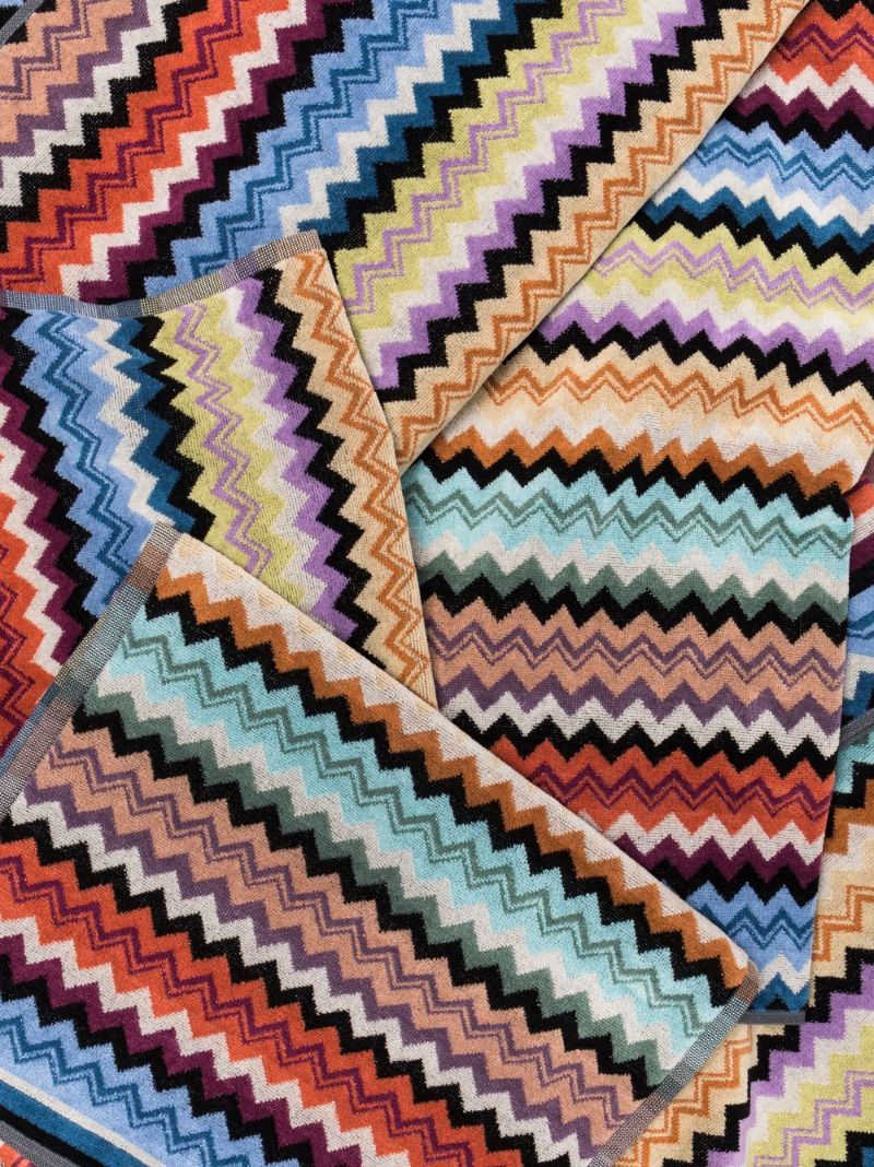 Multicoloured Adam Cotton Towel Set