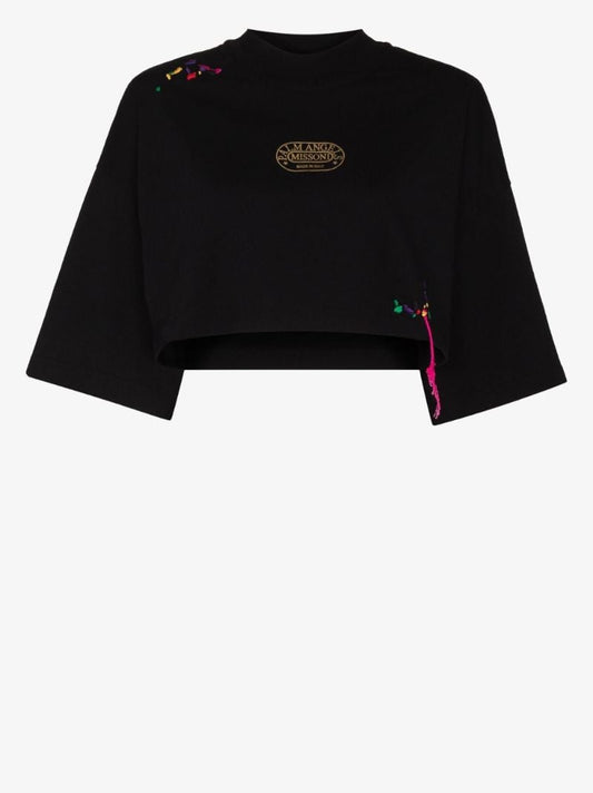 X Missoni Sport Heritage Cropped T-shirt