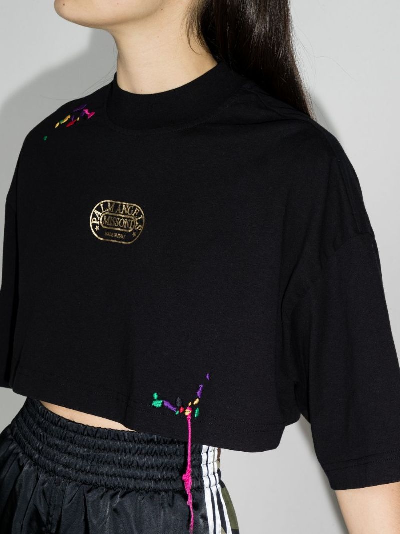 X Missoni Sport Heritage Cropped T-shirt
