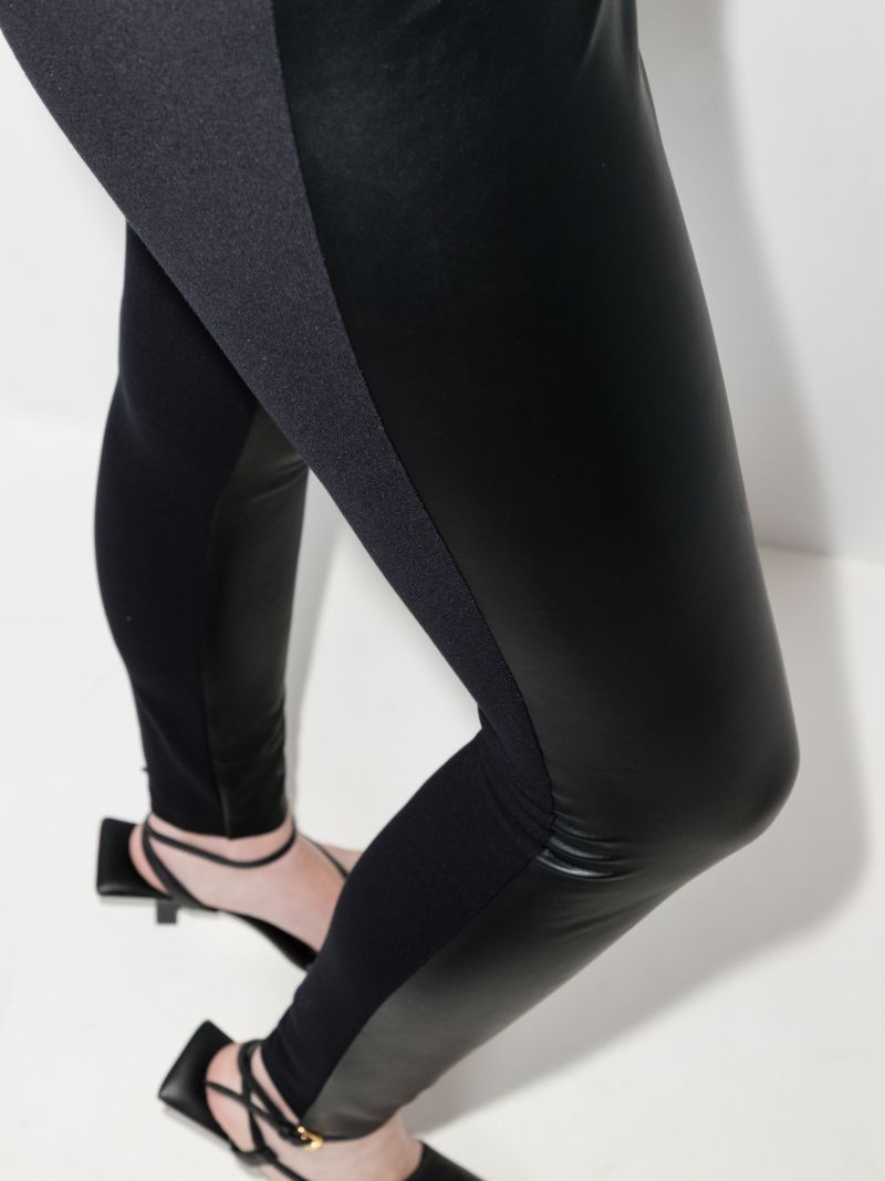 Jo Contrast Panelled Leggings