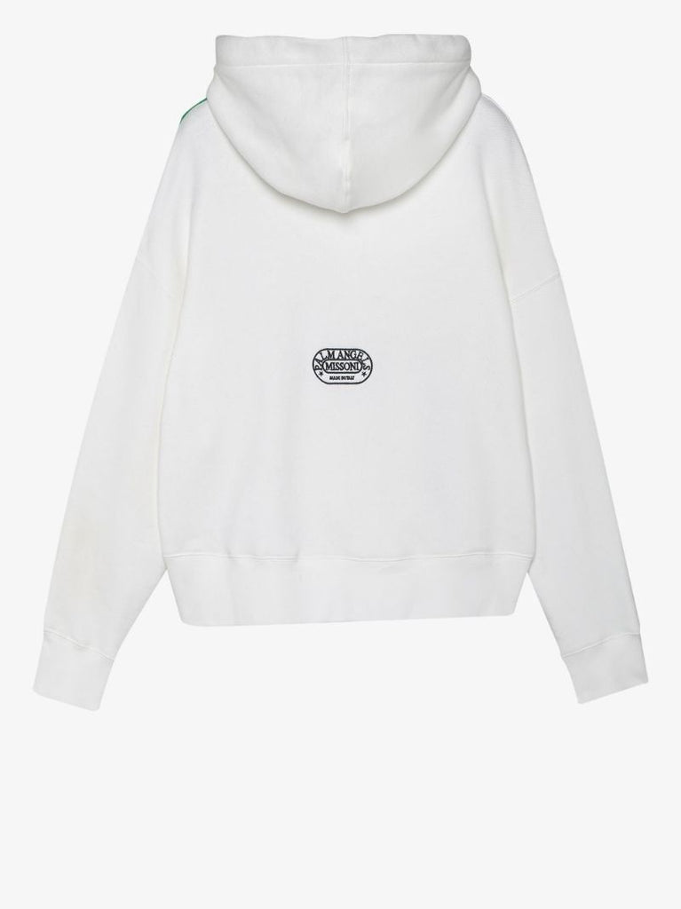 X Missoni Logo Print Cotton Hoodie