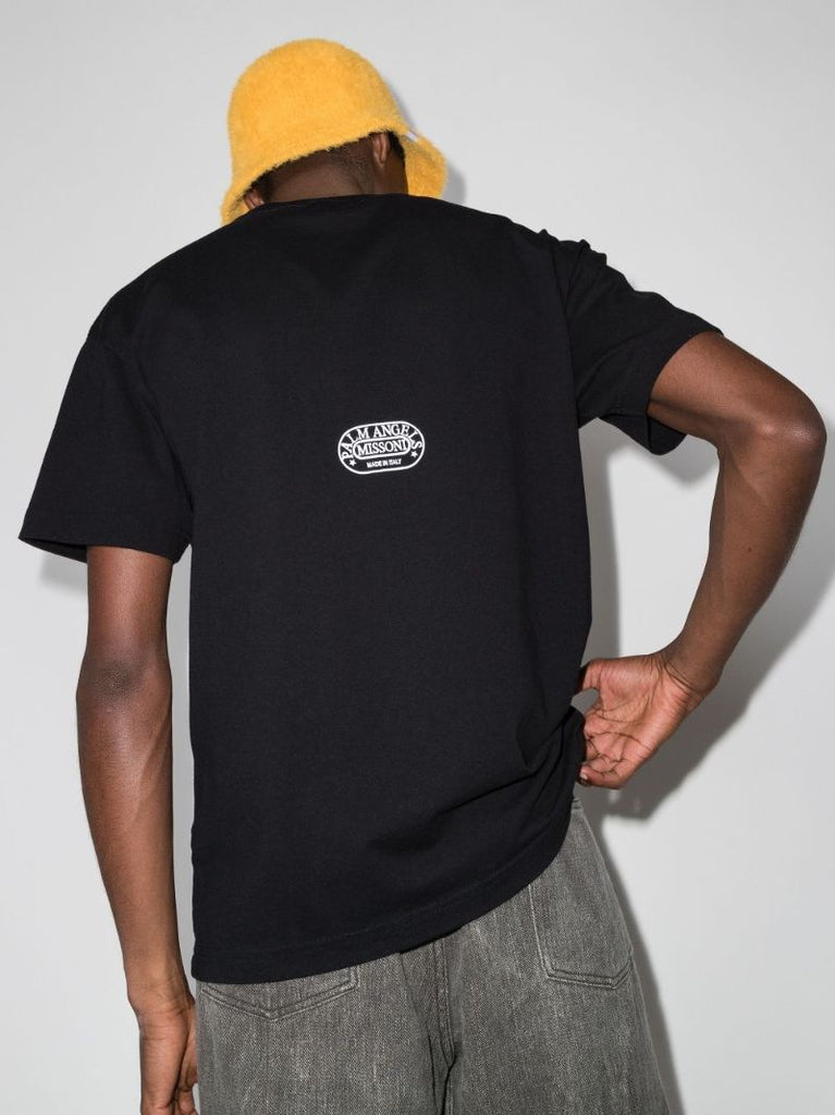 X Missoni Logo Print Cotton T-shirt