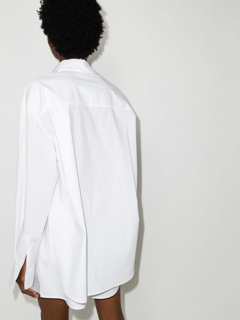 White Lui Oversized Shirt