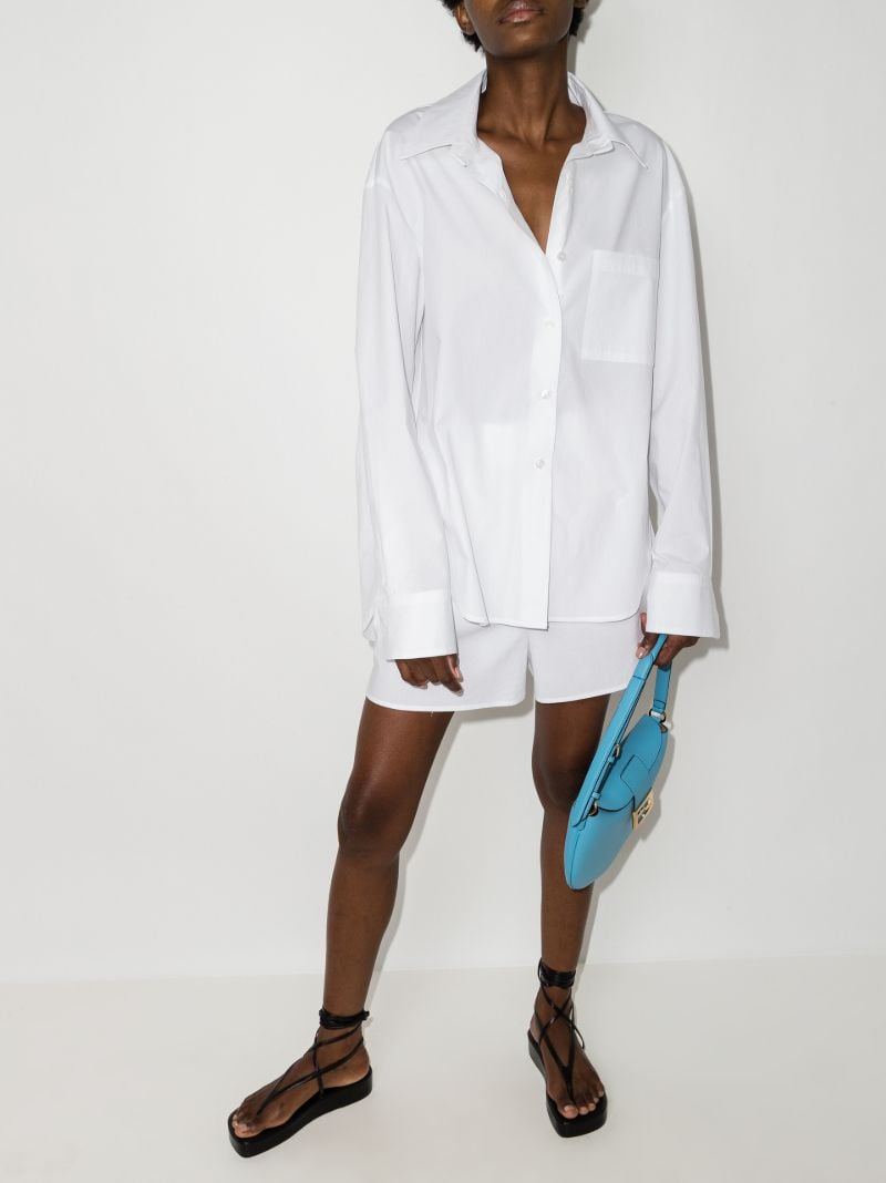 White Lui Oversized Shirt