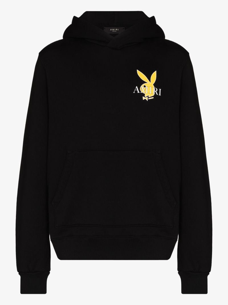 X Playboy Bunny Logo Print Hoodie