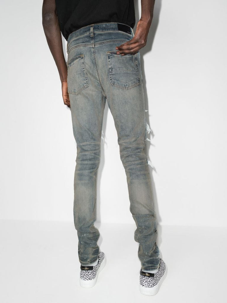 Silk Pj Thrasher Skinny Jeans