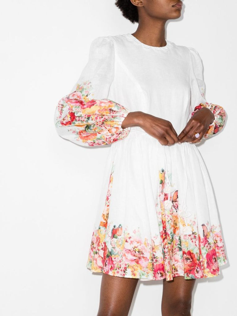 Mae Floral Bell Sleeve Dress