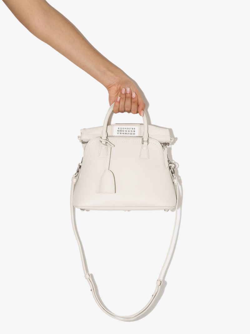 Neutral 5ac Mini Leather Top Handle Bag
