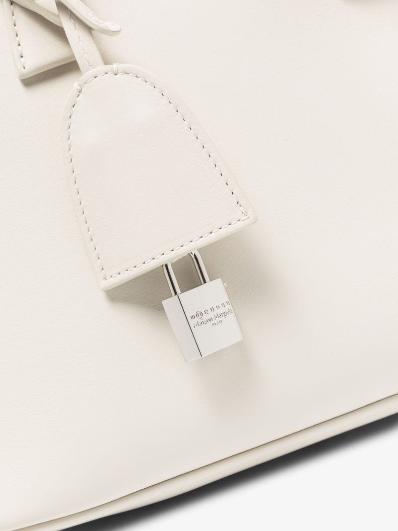 Neutral 5ac Mini Leather Top Handle Bag