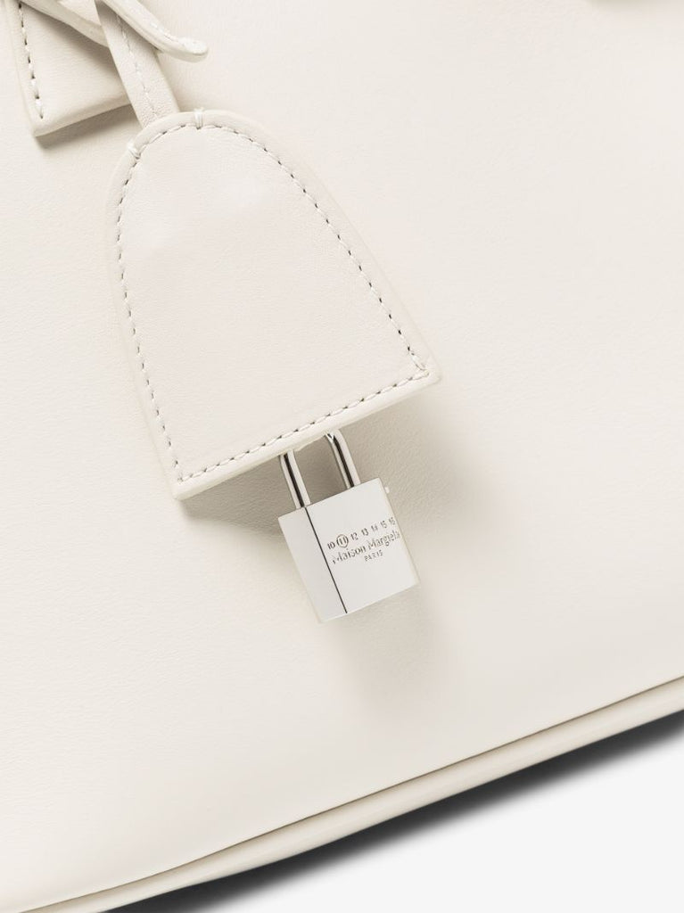Neutral 5ac Mini Leather Top Handle Bag
