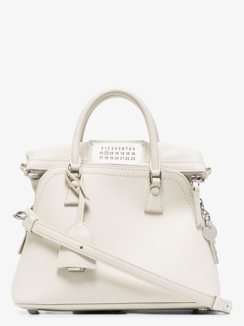 Neutral 5ac Mini Leather Top Handle Bag
