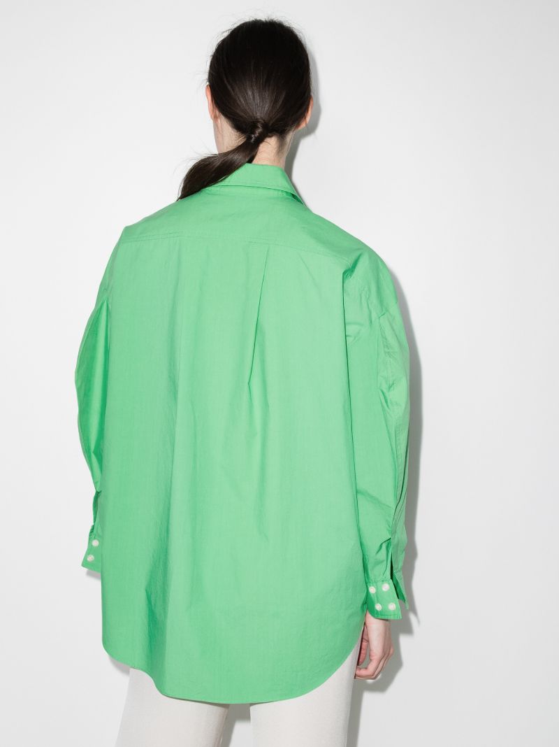 Green Melody Oversized Shirt