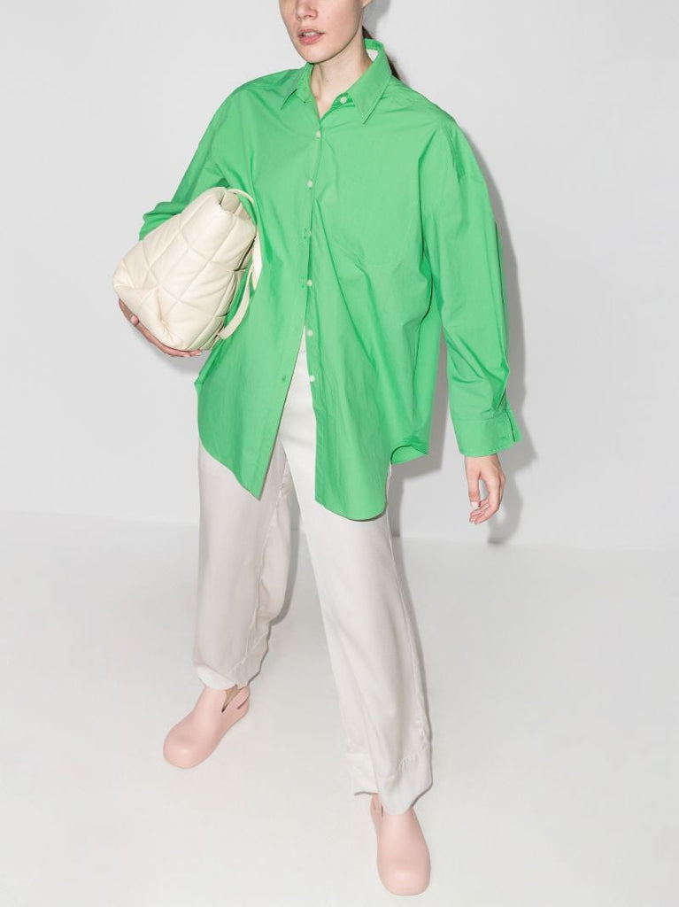 Green Melody Oversized Shirt