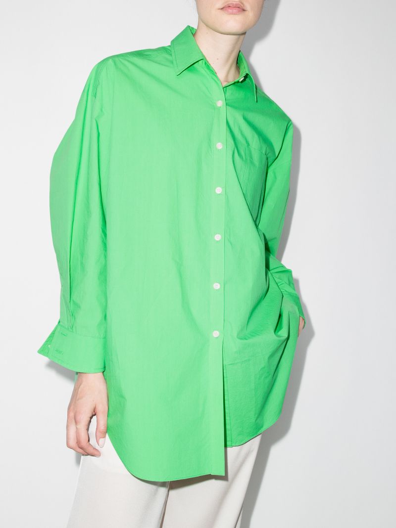 Green Melody Oversized Shirt