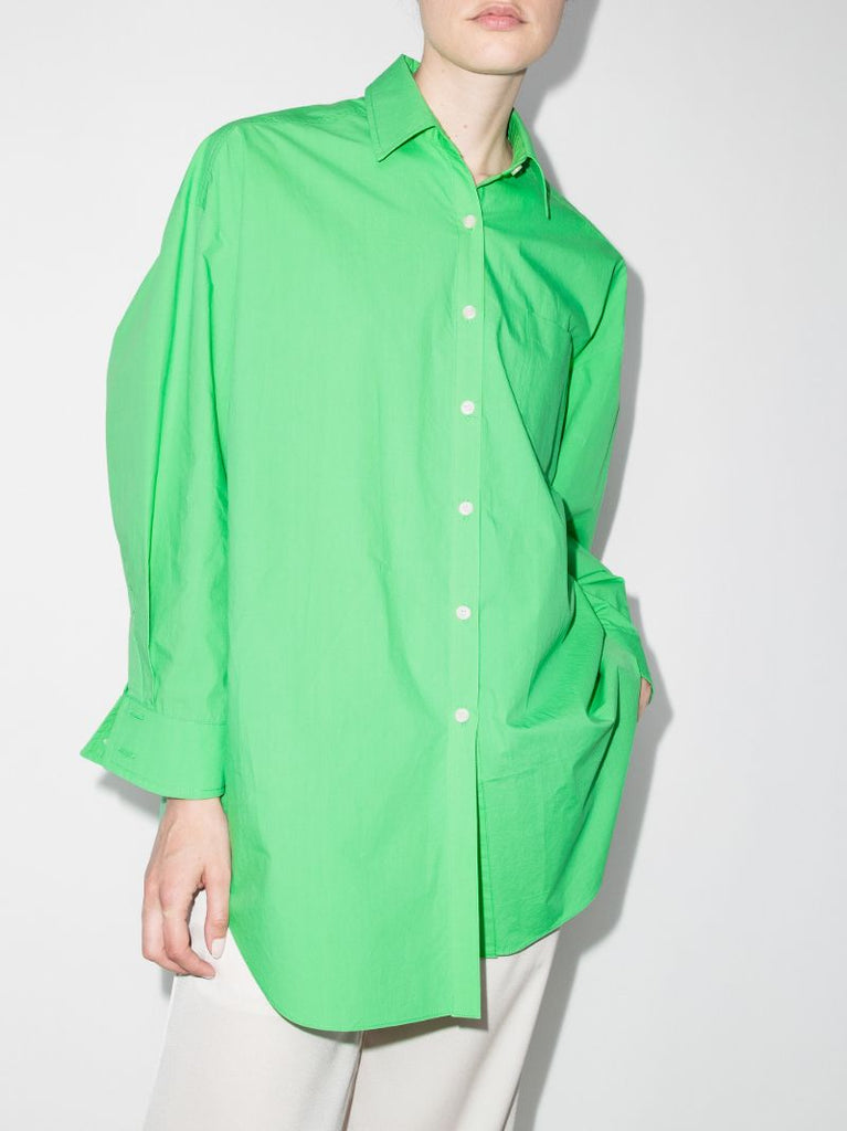 Green Melody Oversized Shirt