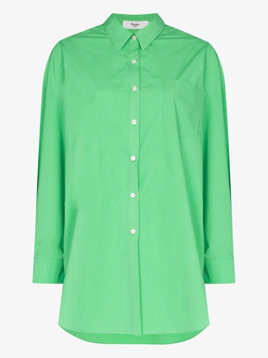 Green Melody Oversized Shirt