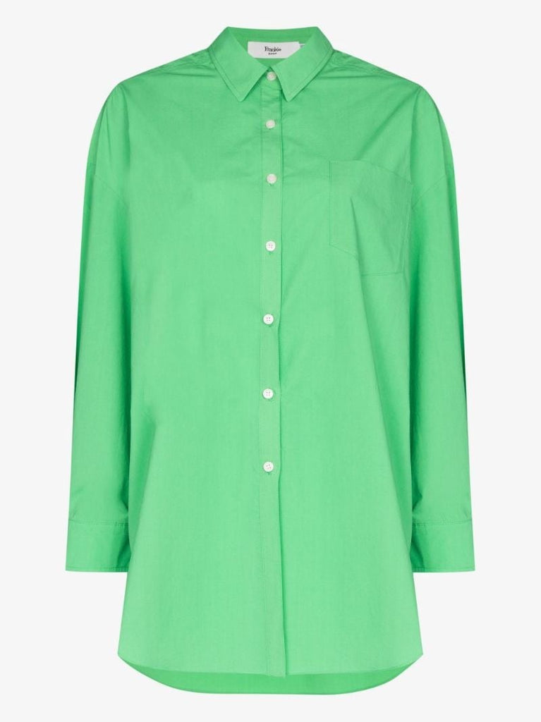 Green Melody Oversized Shirt
